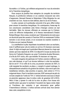 L'éolien en question