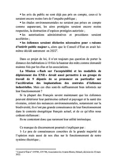 L'éolien en question