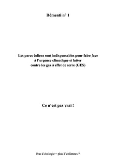 L'éolien en question