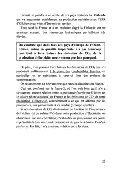 L'éolien en question