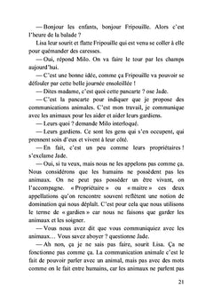 Les communications animales de Milo et Jade