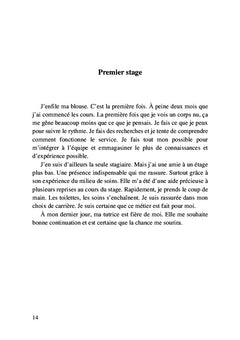 Chroniques d'une apprentie infirmière