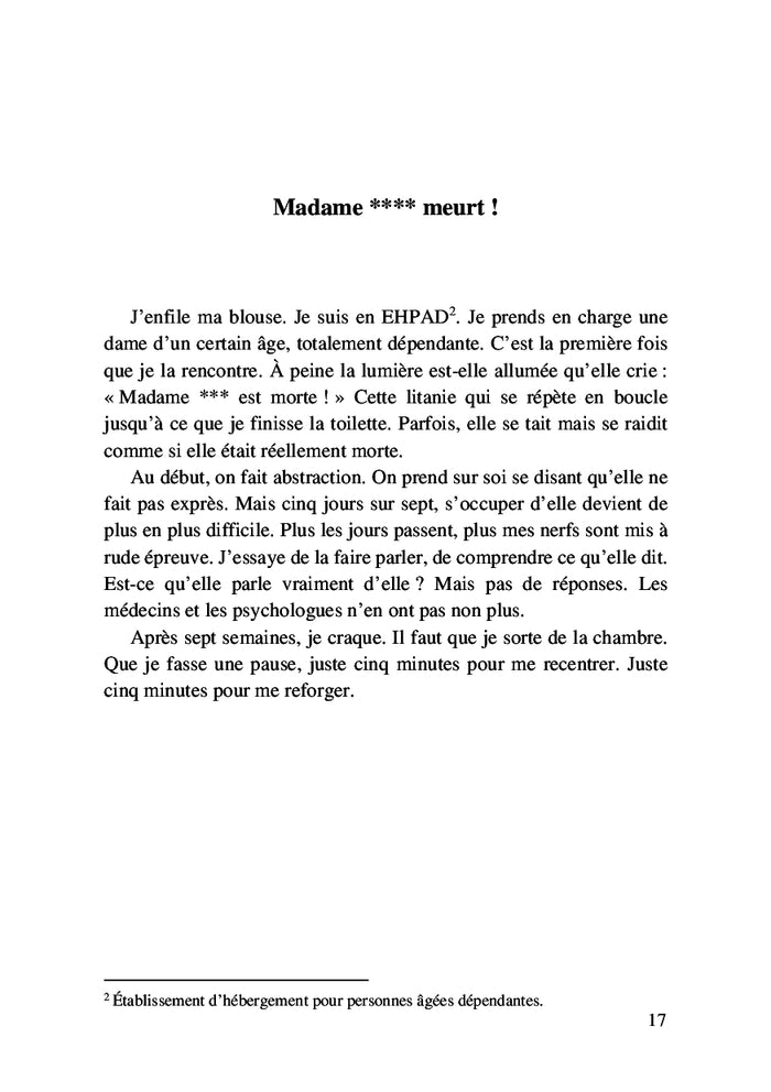 Chroniques d'une apprentie infirmière