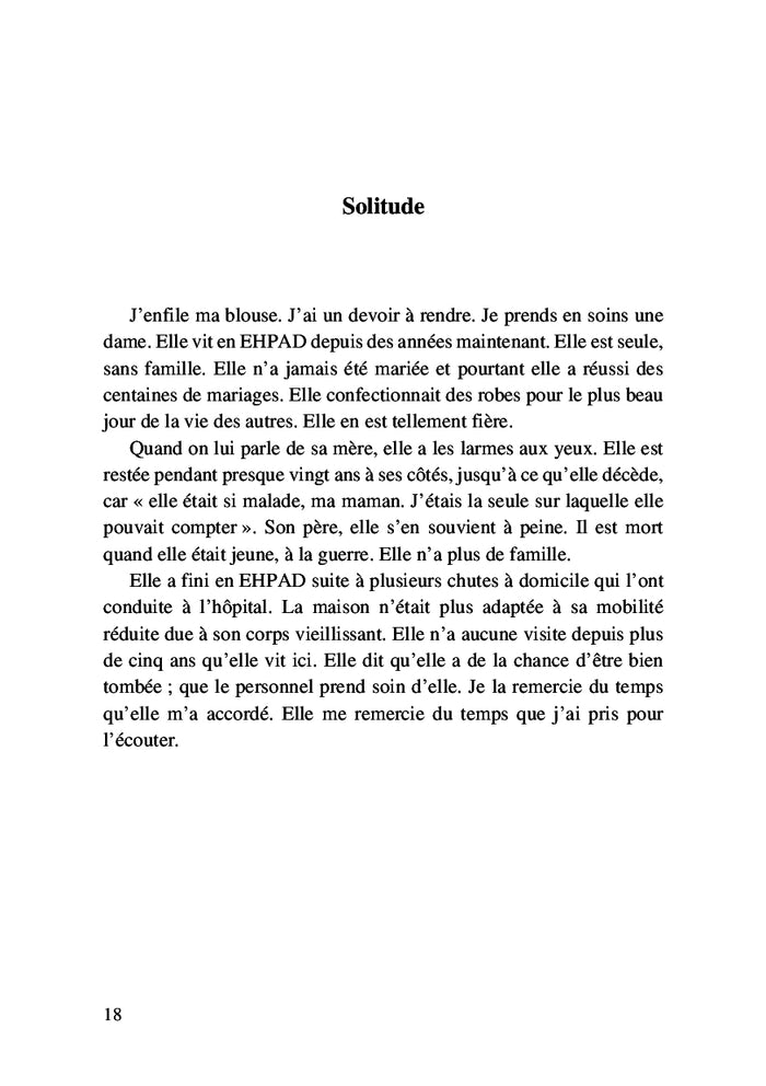 Chroniques d'une apprentie infirmière