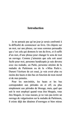 Parkinson, me voilà