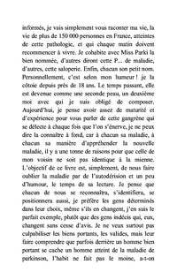 Parkinson, me voilà