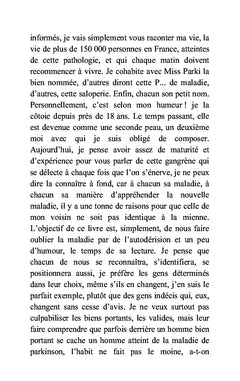 Parkinson, me voilà