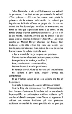 Le bonheur de regarder dans la vie