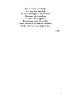 Les poèmes de Marine