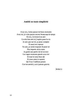 Les poèmes de Marine