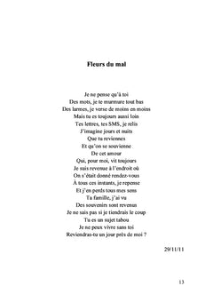 Les poèmes de Marine