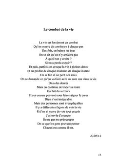 Les poèmes de Marine