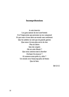 Les poèmes de Marine