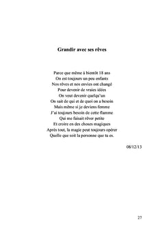 Les poèmes de Marine