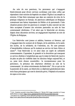La pastorale des « visiteurs » en Belgique