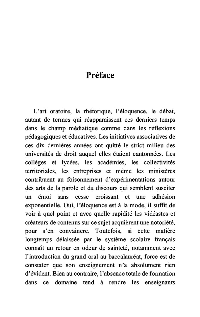 La pédagogie à travers le débat-éloquence
