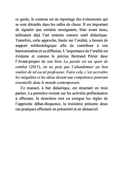 La pédagogie à travers le débat-éloquence
