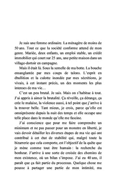 Chroniques d'une femme ordinaire ou comment le sadomasochisme a sauvé mon âme