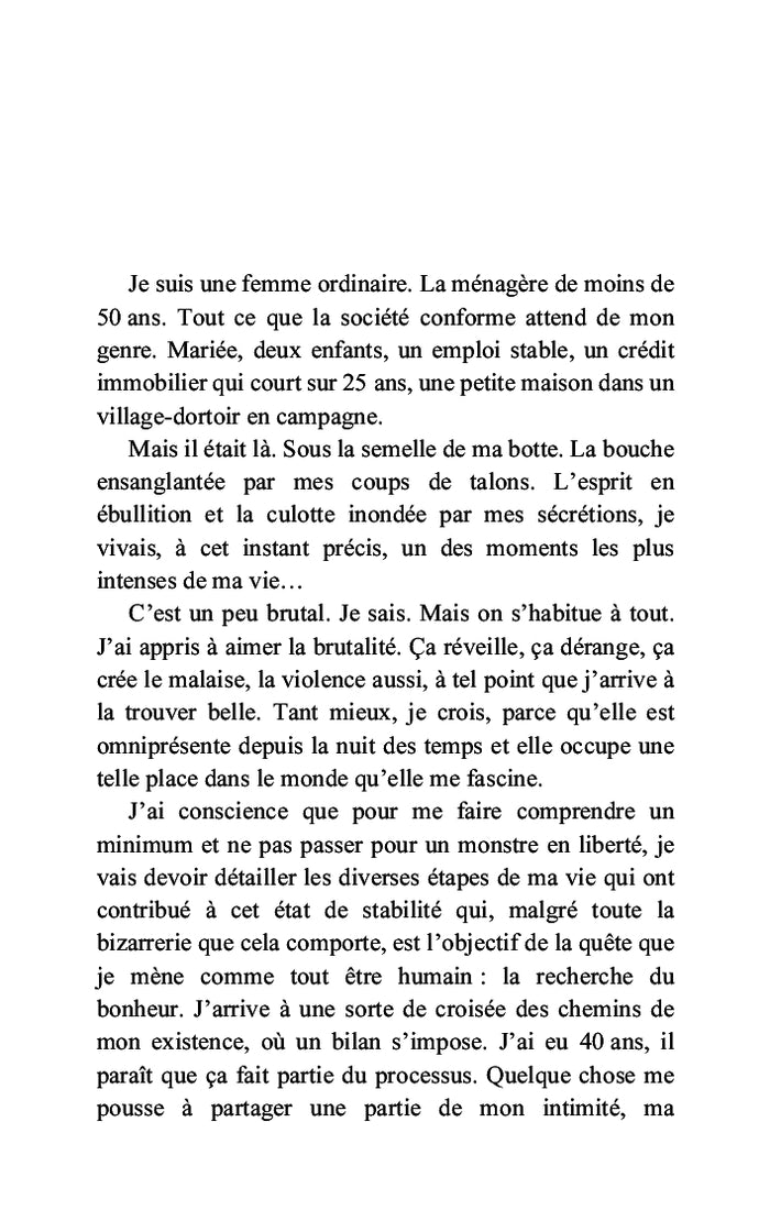 Chroniques d'une femme ordinaire ou comment le sadomasochisme a sauvé mon âme