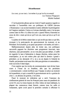 La France est à genoux, mais pas les Français