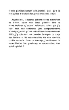 La nouvelle civilité sexuelle