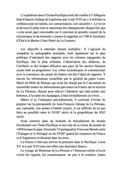 L'exploration de La Pérouse (1785-88) rendue publique en 1797 par le général Millet Mureau