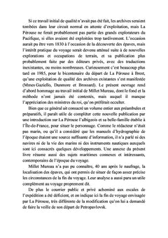 L'exploration de La Pérouse (1785-88) rendue publique en 1797 par le général Millet Mureau