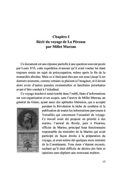 L'exploration de La Pérouse (1785-88) rendue publique en 1797 par le général Millet Mureau