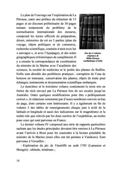L'exploration de La Pérouse (1785-88) rendue publique en 1797 par le général Millet Mureau