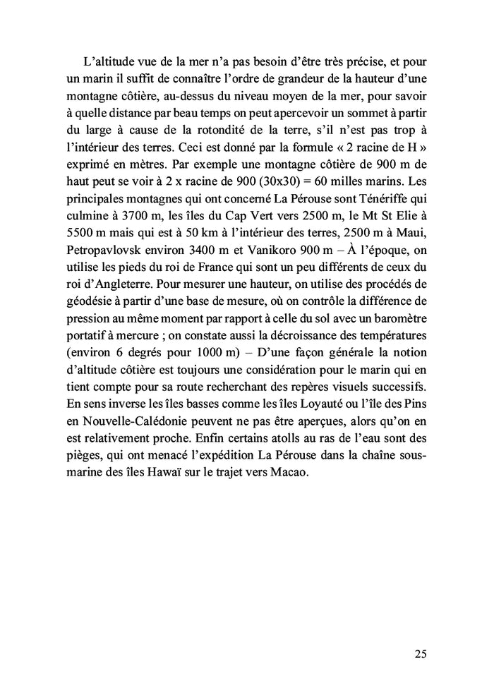 L'exploration de La Pérouse (1785-88) rendue publique en 1797 par le général Millet Mureau