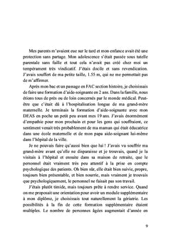 Sophie à l'EHPAD