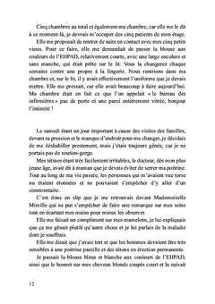 Sophie à l'EHPAD