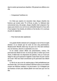 Sophie à l'EHPAD