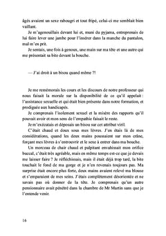 Sophie à l'EHPAD
