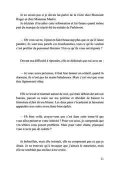 Sophie à l'EHPAD