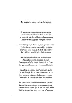 Poèmes au gré des saisons
