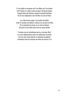 Poèmes au gré des saisons