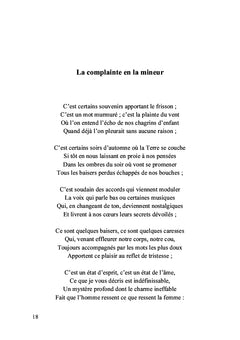 Poèmes au gré des saisons