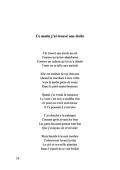Poèmes au gré des saisons