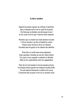 Poèmes au gré des saisons