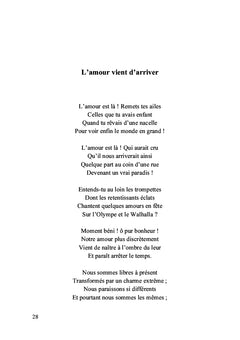 Poèmes au gré des saisons
