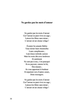 Poèmes au gré des saisons