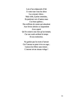 Poèmes au gré des saisons