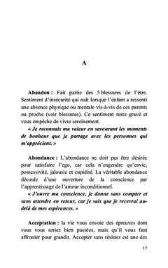 L'abécédaire du développement personnel