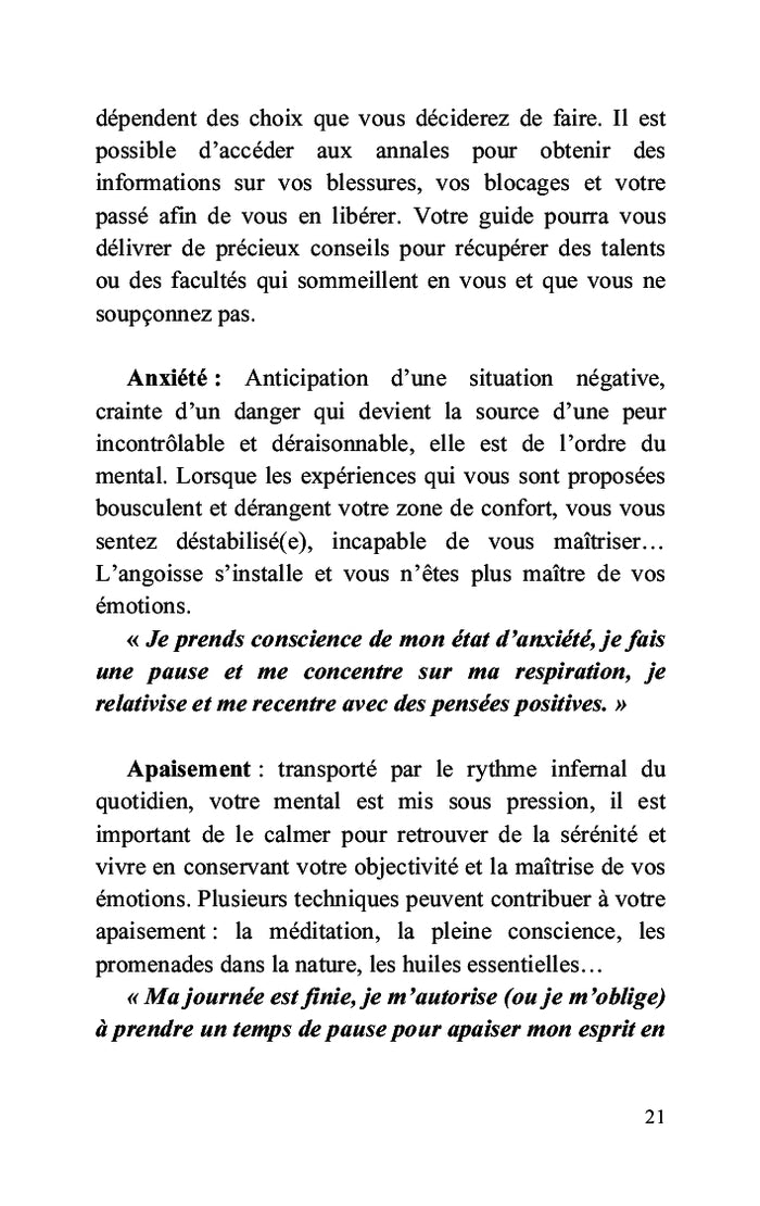 L'abécédaire du développement personnel