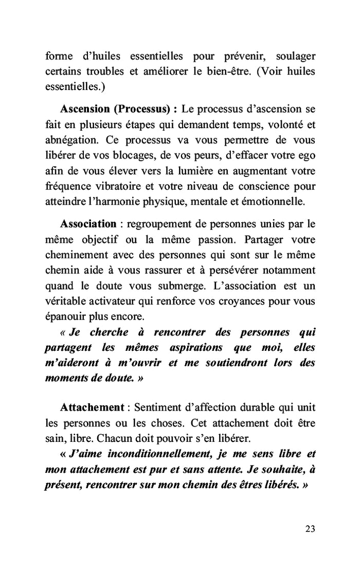 L'abécédaire du développement personnel