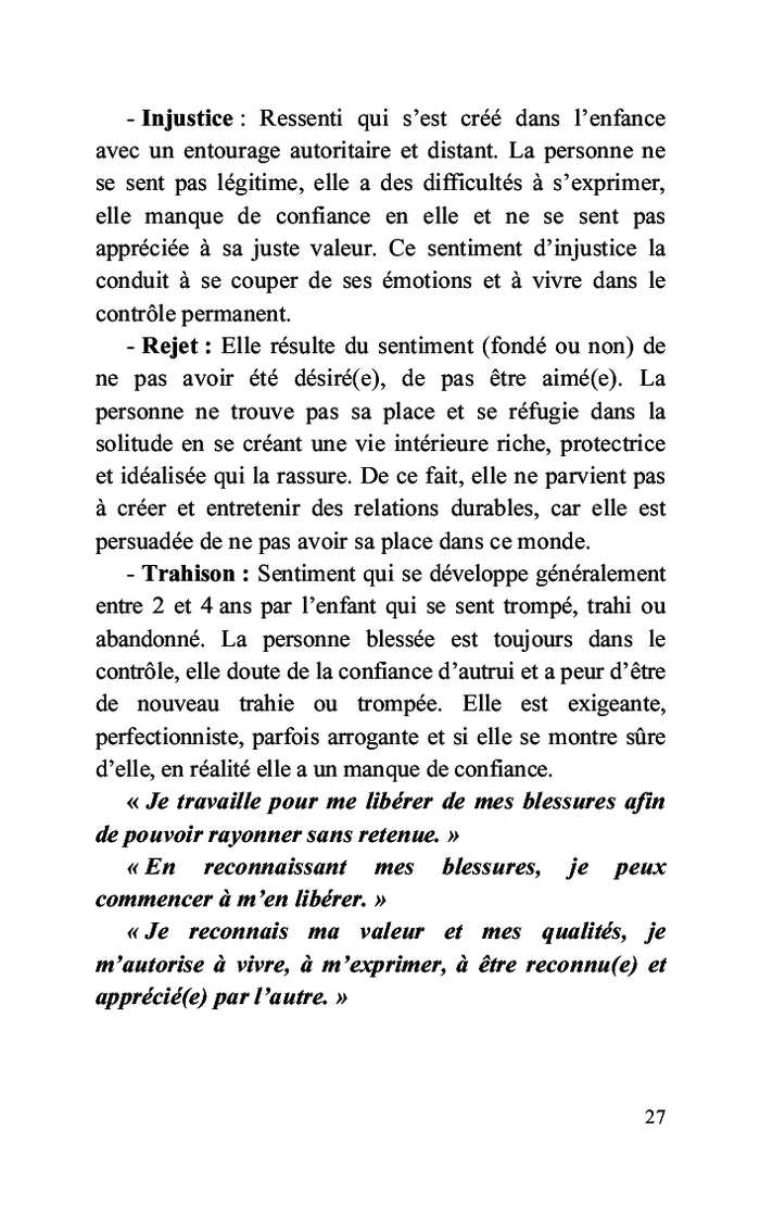 L'abécédaire du développement personnel