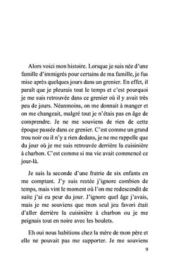 Une enfance et une vie violée