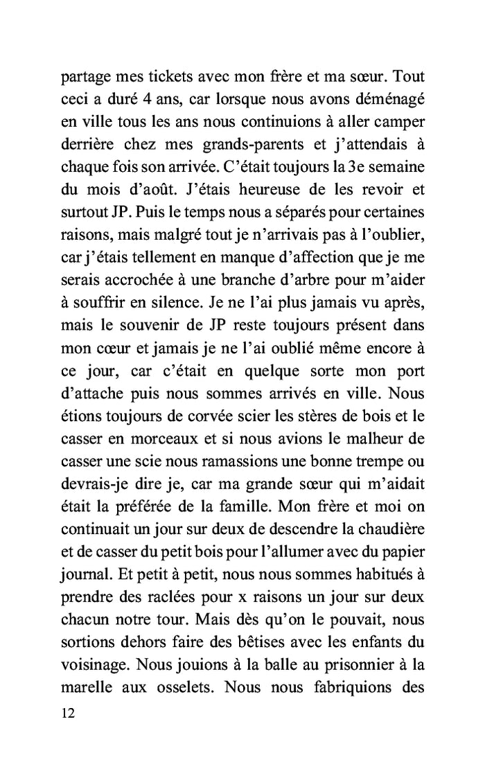 Une enfance et une vie violée