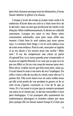 Une enfance et une vie violée